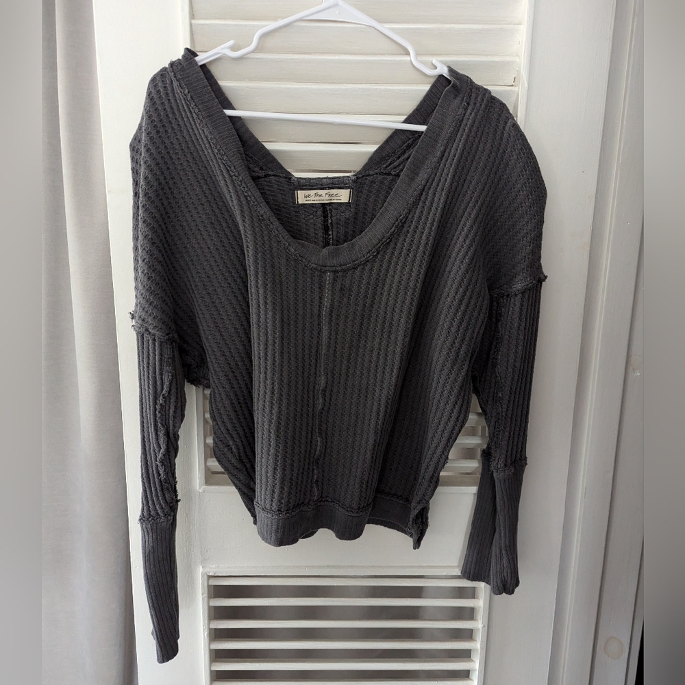 We the Free Off The Shoulder Sweater